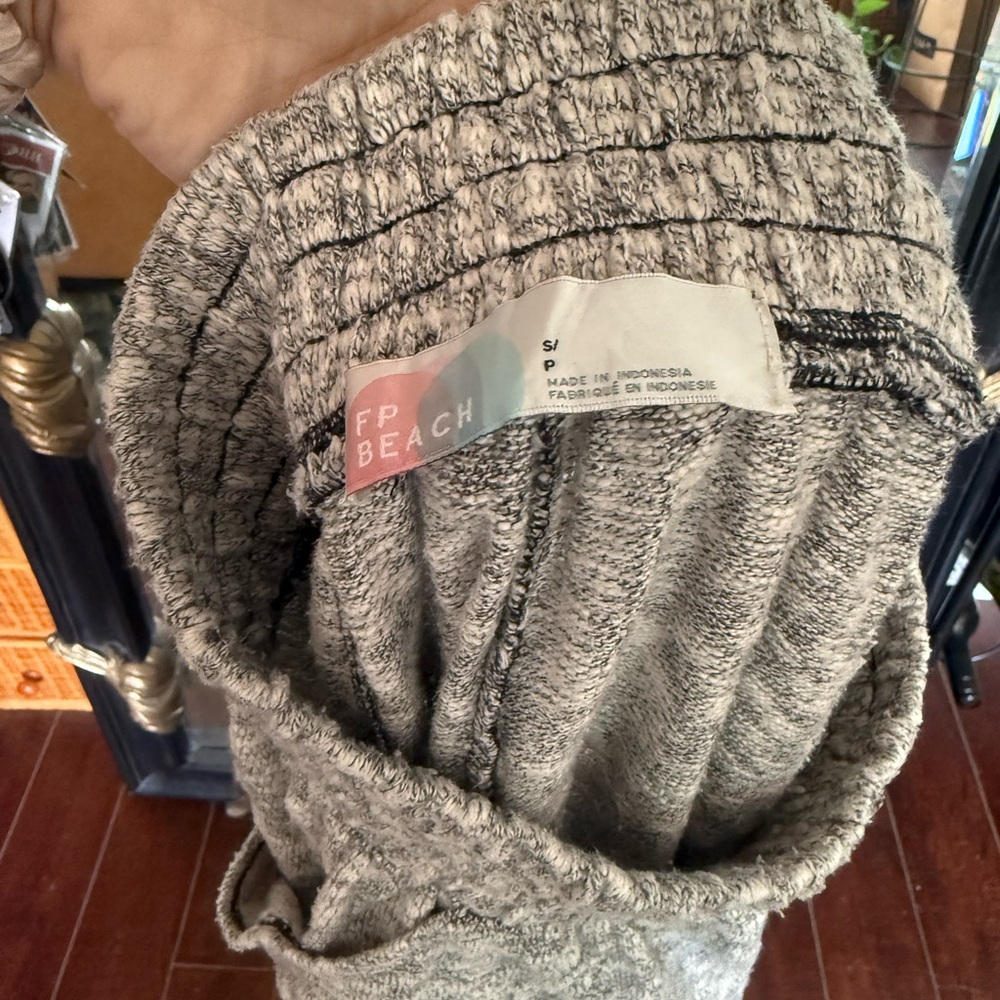 Free People Beach Heather Gray Jogger Sweats